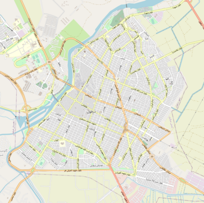 نعل اشکن بر دزفول واقع شده‌است